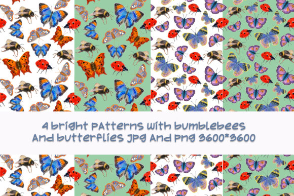 4 Patterns of Bumblebees and Butterflies