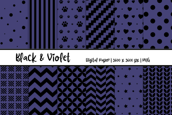 Black Violet Patterns Digital Paper: A Subtle Shift in Creative and Professional Workflows