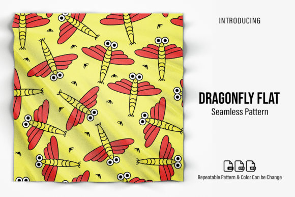 Dragonfly Flat Patterns in Design and Utility