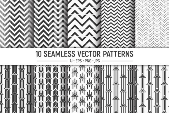 Evaluating 10 Seamless Arrows Patterns for Design Projects