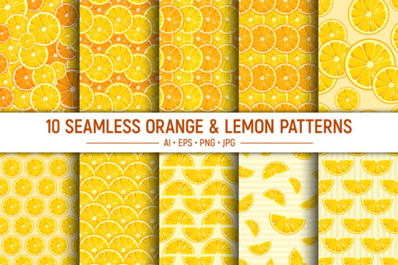 How Lemon and Orange Seamless Patterns Are Redefining Visual Identity in Modern Design