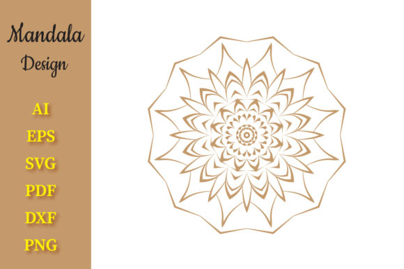 Mandala Design for Patterns Vol.17 – A Versatile Resource for Everyday Creators and Professionals