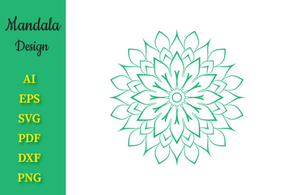 Mandala Design for Patterns Vol.30: A Fresh Take on Ornamental Typography