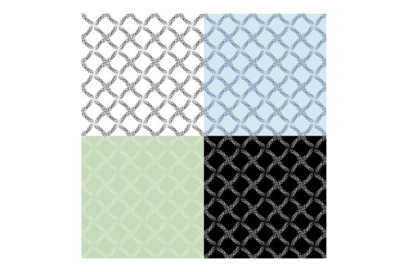 Seamless Patterns with Checkered Leaves: A Versatile Design Tool
