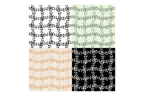 Seamless Patterns with Thin Liana Grass