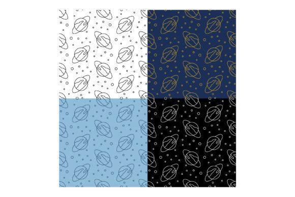 The Cosmic Appeal of Seamless Patterns with Planet Saturn: A Design Guide