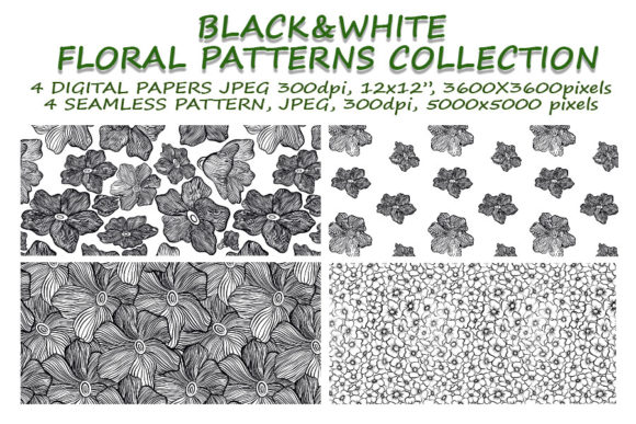 The Enduring Appeal of the Black White Floral Patterns Collection