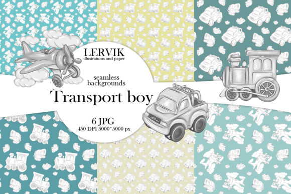 Using Transport Patterns with Baby Boy Digital Pap in Creative Workflows