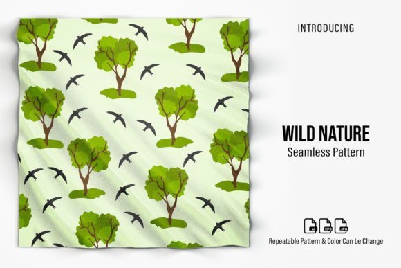 Wild Nature Patterns in Modern Design